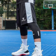 Леггинсы KELME Basketball Cropped Pants Black - Леггинсы KELME Basketball Cropped Pants Black