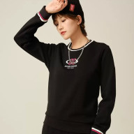 Свитшот KELME Round Neck Sweater Black - Свитшот KELME Round Neck Sweater Black