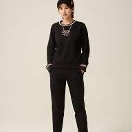 Свитшот KELME Round Neck Sweater Black - Свитшот KELME Round Neck Sweater Black