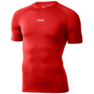 Футболка компрессионная с коротким рукавом JOGEL Camp PerFormDRY Top SS, красный - downloaded from prime-sport.ru