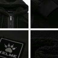 Толстовка KELME Fleece Quilted Jacket Black - Толстовка KELME Fleece Quilted Jacket Black