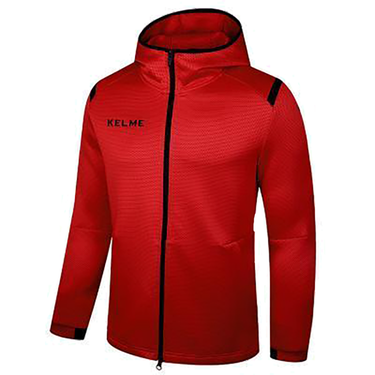 Толстовка KELME Hoody Jacket Red