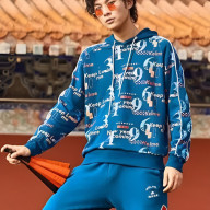 Худи KELME Hooded Sweater Blue - Худи KELME Hooded Sweater Blue