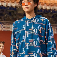 Худи KELME Hooded Sweater Blue - Худи KELME Hooded Sweater Blue