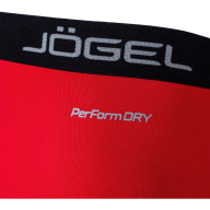 Тайтсы компрессионные JOGEL CAMP PerFormDRY Tight 3/4, красный - Тайтсы компрессионные JOGEL CAMP PerFormDRY Tight 3/4, красный