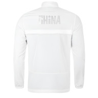 Ветровка KELME Women's Thin Trench Coat White - Ветровка KELME Women's Thin Trench Coat White