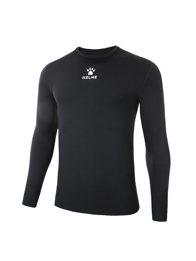 Детское термобелье (верх) KELME Tech Fit Long Sleeve Black