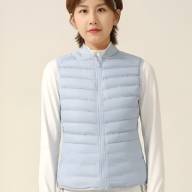 Жилет KELME Lightweight Down Vest Light Blue - Жилет KELME Lightweight Down Vest Light Blue