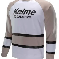 Свитшот KELME Men's Round Neck Sweater (Beige/White) - Свитшот KELME Men's Round Neck Sweater (Beige/White)