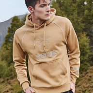 Худи KELME Fleece Hooded Sweatshirt Brown - Худи KELME Fleece Hooded Sweatshirt Brown