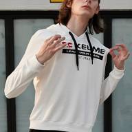 Худи KELME Men's Hoodie Beige - Худи KELME Men's Hoodie Beige