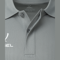Поло JOGEL CAMP 2 Poly Polo, серый, детский - Поло JOGEL CAMP 2 Poly Polo, серый, детский