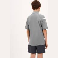 Поло JOGEL CAMP 2 Poly Polo, серый, детский - Поло JOGEL CAMP 2 Poly Polo, серый, детский