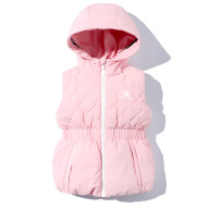 Детский жилет KELME Girl's Down Vest Pink - Детский жилет KELME Girl's Down Vest Pink