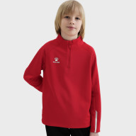 Детская олимпийка KELME Children's Pullover (plus Fleece) Red - Детская олимпийка KELME Children's Pullover (plus Fleece) Red