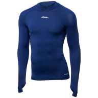 Футболка компрессионная с длинным рукавом JOGEL Camp PerFormDRY Top LS, темно-синий/белый - downloaded from prime-sport.ru