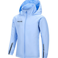 Детская ветровка KELME Children's Woven Jacket Light Blue - Детская ветровка KELME Children's Woven Jacket Light Blue