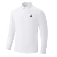 Лонгслив KELME Long-Sleeved Polo Shirt White - Лонгслив KELME Long-Sleeved Polo Shirt White