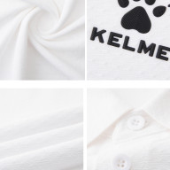 Лонгслив KELME Long-Sleeved Polo Shirt White - Лонгслив KELME Long-Sleeved Polo Shirt White