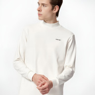 Лонгслив KELME Small High-Neck Long-Sleeved T-Shirt White - Лонгслив KELME Small High-Neck Long-Sleeved T-Shirt White