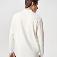 Лонгслив KELME Small High-Neck Long-Sleeved T-Shirt White - Лонгслив KELME Small High-Neck Long-Sleeved T-Shirt White