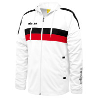 Куртка от костюма с капюшоном MIKASA MT550-078-XL, р.XL, 100% полиэстер, белый