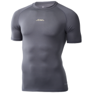 Футболка компрессионная с коротким рукавом JOGEL Camp PerFormDRY Top SS, темно-серый - downloaded from prime-sport.ru
