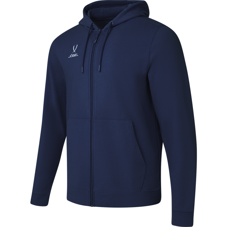 Худи на молнии JOGEL ESSENTIAL Cotton FZ Hoodie, темно-синий, детский