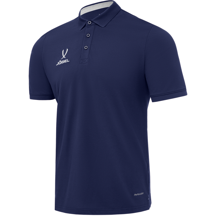 Поло JOGEL PREMIER PerFormDRY CVC Polo, темно-синий