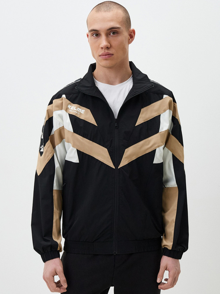 Ветровка KELME Woven Jacket (Stand Collar) Black