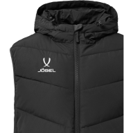 Жилет утепленный c капюшоном JOGEL ESSENTIAL PerFormPROOF Padded Hooded Vest, черный - Жилет утепленный c капюшоном JOGEL ESSENTIAL PerFormPROOF Padded Hooded Vest, черный