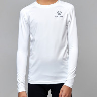 Детское термобелье (верх) KELME Tech Fit Long Sleeve (Thin) Kids White - Детское термобелье (верх) KELME Tech Fit Long Sleeve (Thin) Kids White