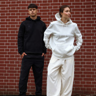 Худи KELME Fleece Hooded Sweatshirt White - Худи KELME Fleece Hooded Sweatshirt White
