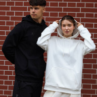 Худи KELME Fleece Hooded Sweatshirt White - Худи KELME Fleece Hooded Sweatshirt White