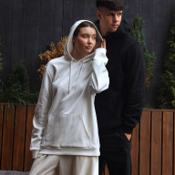 Худи KELME Fleece Hooded Sweatshirt White - Худи KELME Fleece Hooded Sweatshirt White
