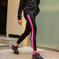 Женские леггинсы  JOMA COMBI BASIC Черный-розовый - Женские леггинсы  JOMA COMBI BASIC Черный-розовый