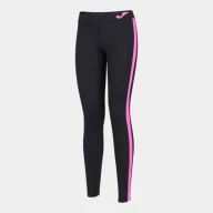 Женские леггинсы  JOMA COMBI BASIC Черный-розовый - Женские леггинсы  JOMA COMBI BASIC Черный-розовый