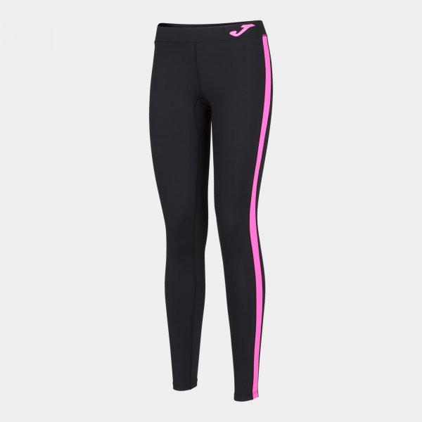 Женские леггинсы  JOMA COMBI BASIC Черный-розовый