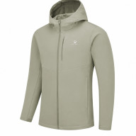 Демисезонная куртка KELME Woven Jacket (hooded) Beige - Демисезонная куртка KELME Woven Jacket (hooded) Beige