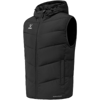 Жилет утепленный c капюшоном JOGEL ESSENTIAL PerFormPROOF Padded Hooded Vest, черный, детский
