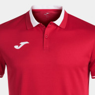 Поло JOMA CHAMPIONSHIP VI Красный-белый - Поло JOMA CHAMPIONSHIP VI Красный-белый