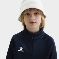 Детская олимпийка KELME Children's Pullover (plus Fleece) Dark Blue - Детская олимпийка KELME Children's Pullover (plus Fleece) Dark Blue