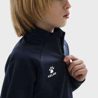 Детская олимпийка KELME Children's Pullover (plus Fleece) Dark Blue - Детская олимпийка KELME Children's Pullover (plus Fleece) Dark Blue