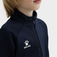 Детская олимпийка KELME Children's Pullover (plus Fleece) Dark Blue - Детская олимпийка KELME Children's Pullover (plus Fleece) Dark Blue