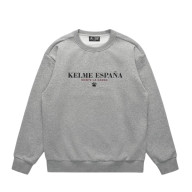 Свитшот KELME Fleece Crew Neck Sweatshirt Grey - Свитшот KELME Fleece Crew Neck Sweatshirt Grey
