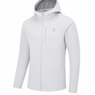 Демисезонная куртка KELME Woven Jacket (hooded) Grey - Демисезонная куртка KELME Woven Jacket (hooded) Grey