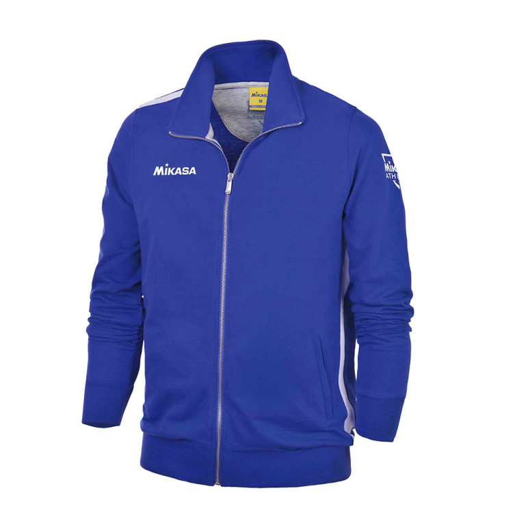 Куртка от костюма MIKASA MT537-025-2XL, р.2XL, 70% хлопок, 30% полиэстер, cиний