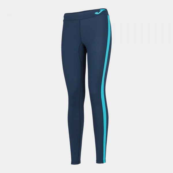 Женские леггинсы  JOMA COMBI BASIC Темно синий-бирюзовый