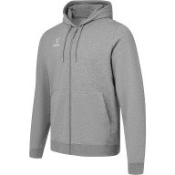 Худи на молнии JOGEL ESSENTIAL Cotton FZ Hoodie, серый меланж, детский - Худи на молнии JOGEL ESSENTIAL Cotton FZ Hoodie, серый меланж, детский