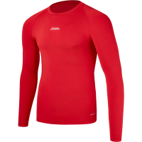 Футболка компрессионная с длинным рукавом JOGEL CAMP PerFormDRY Baselayer LS Tee, красный